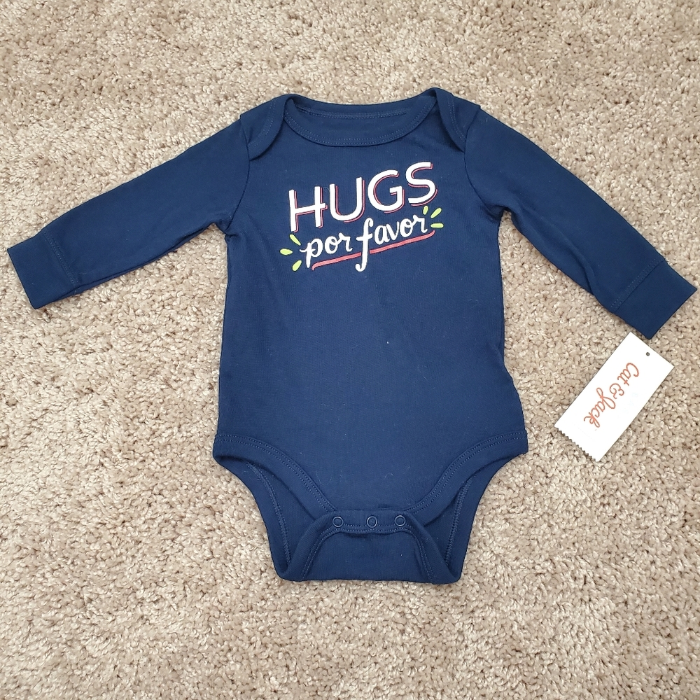 Brand New Cat & Jack Baby Long Sleeve Bodysuit